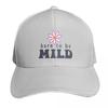 Born To Be Mild Baseball Cap Sun Cap Summer Hat Luxury Unisex Cap Sports Unisexs Womens