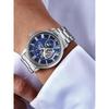Orient Star Mechanical Moon Phase Automatic Watch M45 F7 Men's Navy Japan Made 2-Year Warranty