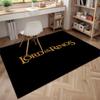 1PC Lord of the Rings Print Rug - home decoration Carpet For Living Room Bedroom Flooring Computer Chair Area Rug