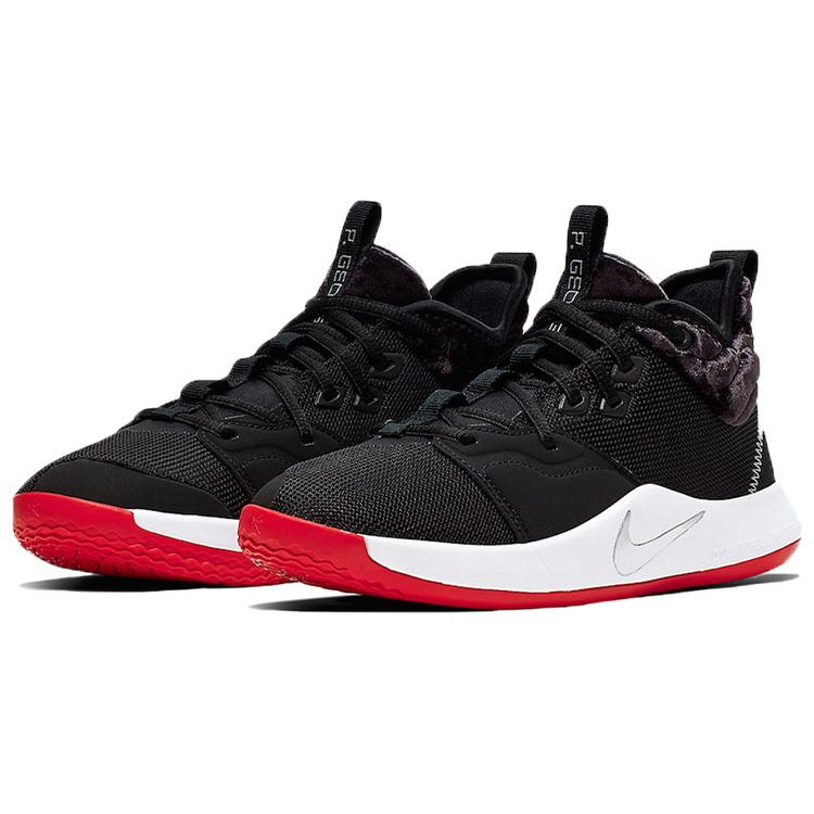 Nike PG 3 Velour Bred GS AQ2462-016