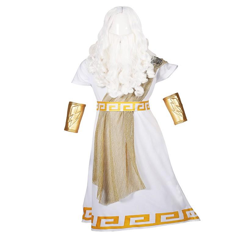 Greek God Zeus Costume Kids Halloween