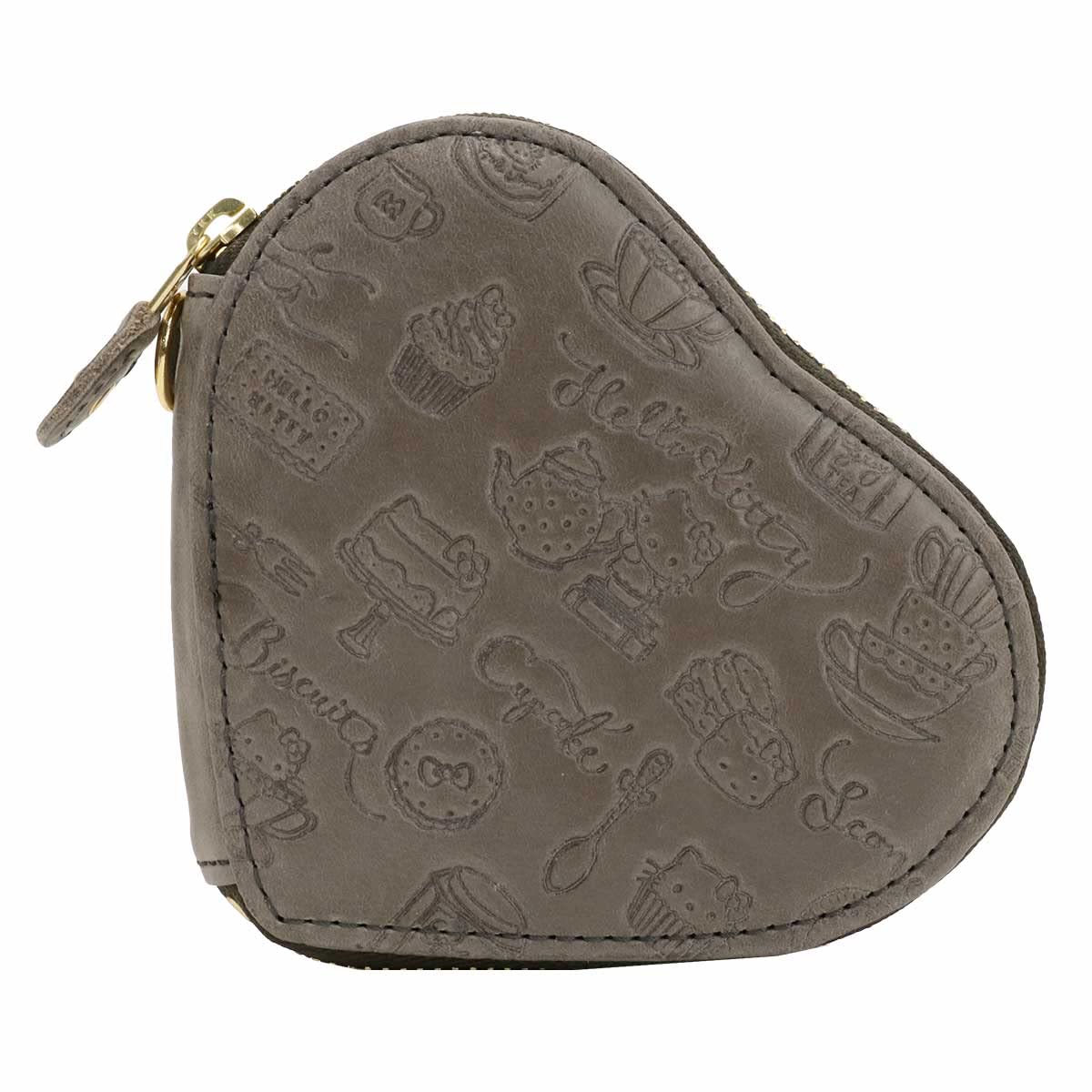 

Кошелек Hello Kitty из натуральной кожи, мини-кошелек из коровьей кожи, HELLO KITTY Fresh Kitty Fresh Gray [Sanrio] для женщин (Привет Серия) №87070