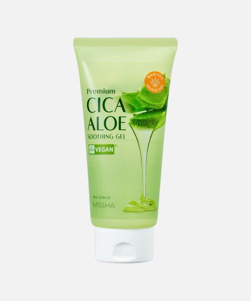 Missha Premium Cica Aloe Soothing Gel 300ml FREE