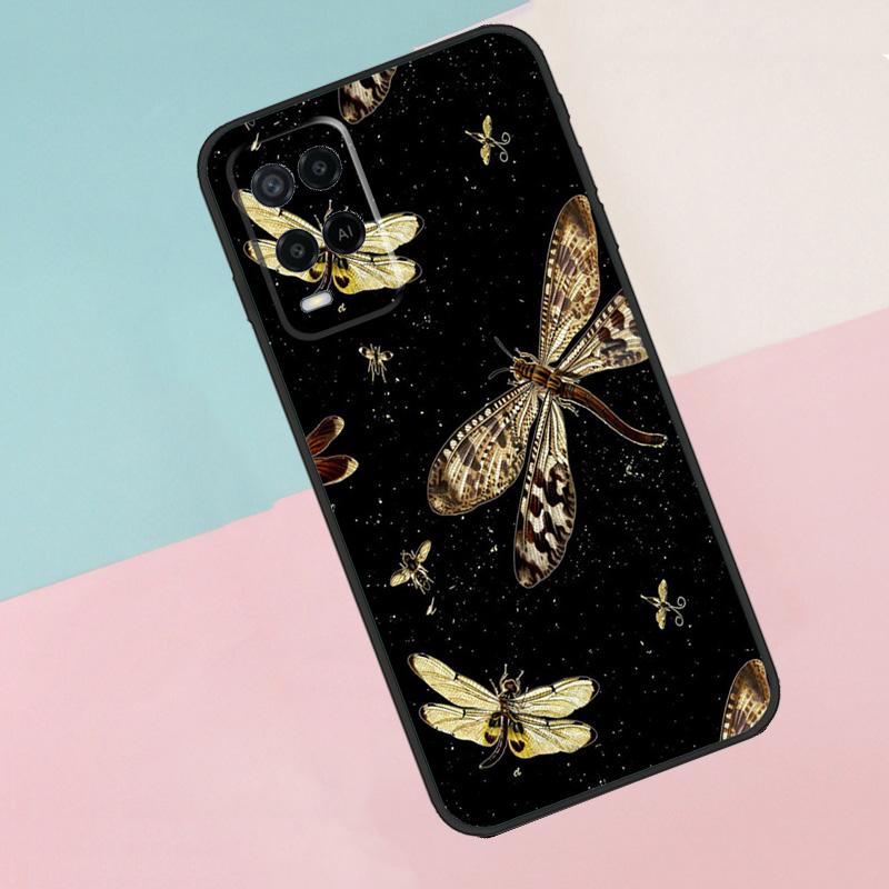 Dragonfly For Oppo A16 A76 A96 A15 A80 A60 A40 A94 A54 A98 A78 A18 A38 A58 A17 A77 A74 A57S Phone Case