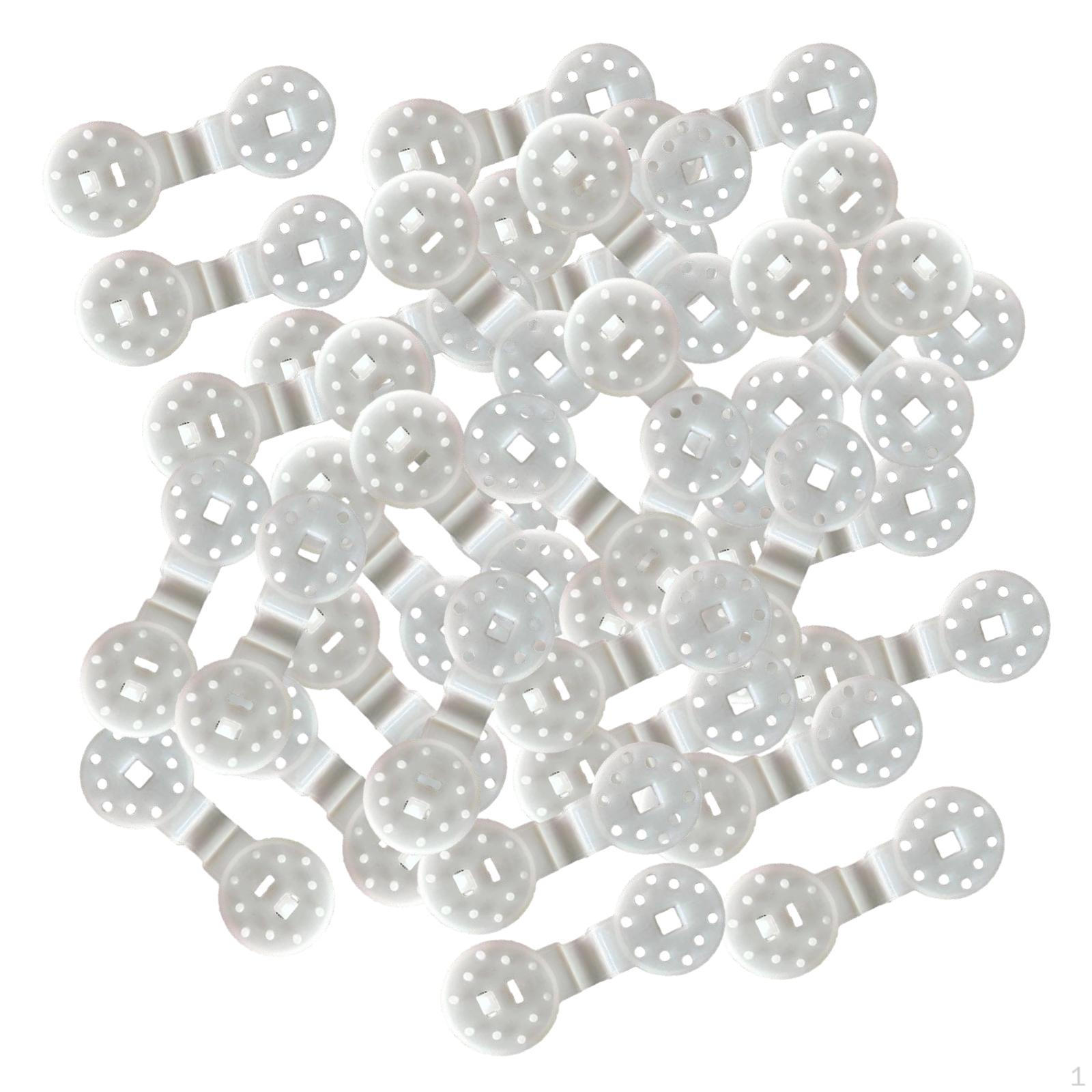 

100 шт. зажимы для теневой ткани, сетка для тента, зажим для брезента, сетка для двора small