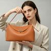 Large Capacity Soft PU Leather Tote Bag Women - Minimalist Pillow Shape Commuter Handbag In Neutral Pastel Colors