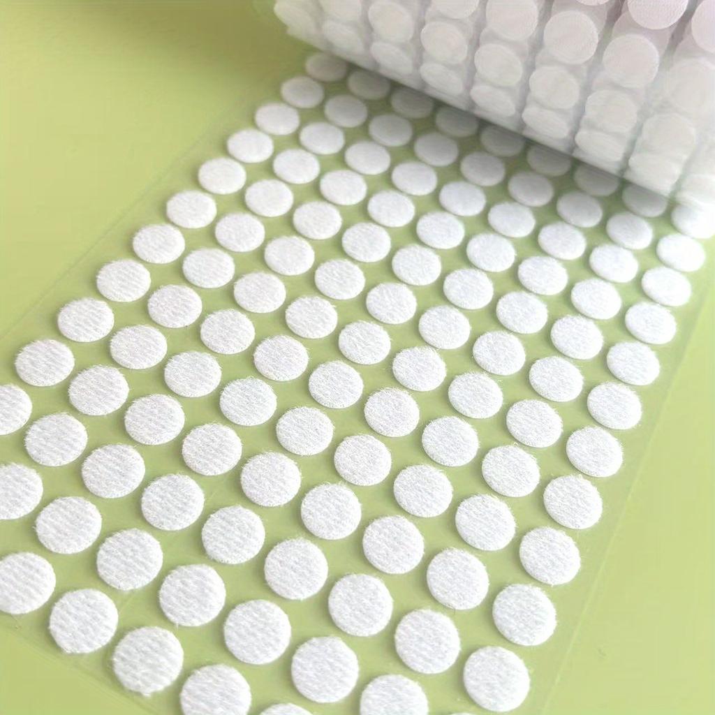 1008pcs (504 Pairs) Transparent Round Circle Sticky Sticker Dots for Arts and Crafts School Classroom Home and Office Use, DIY Tools, Party Gifts