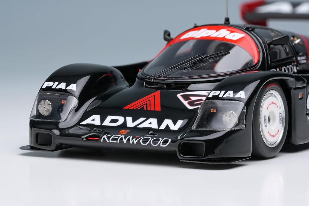 VISION Scale Porsche 962C ADVAN Alpha Nova JSPC Fuji 500km 1989 25 6th Place Completed Model VM321 Make-up 1/43 No.