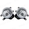 For Toyota Auris 2014 2015 Fog Lights Headlight LED Front Driving Fog Lamp Kit Cover Grill Bezel Waterproof Auto Car Accessories
