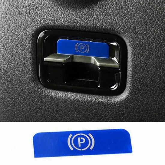 Multimedia Emergency Button Cover 22 Blue Aluminum For Benz C-Class W206 Console