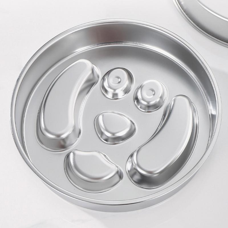 Slow Feeder Dog Bowl,Slow Feeder Stainless Steels Metal Dog Dish to Slow Eating Slow Feeding Dog Bowl for Small Breeds