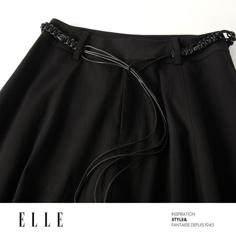 ELLE Women's Loose Wide-Leg Casual Pants