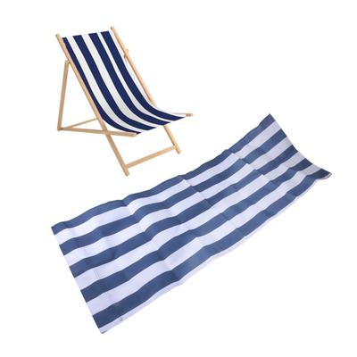 Kompakt Förvaringsdesign Strandstol Tyg Ersättningstyg