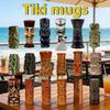 Tiki Mug Wine Cup Home Decoration Ceramic Mug Christmas Decoration Home Decor Party Cocktail Cup Halloween Gift Bar Cocktail Mug