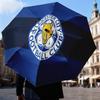 Leicester City Football Club Automatic Folding Umbrella - 8-Rib Travel Umbrella with Auto Open/Close & Portable Gifts for holidays or birthdays