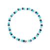 Jbans Classic 4Mm Blue Marine Cut Rondelle Bracelet (C2201-Ac866_Bl)