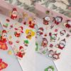 New Year Trendy Cute Bear Self-deprecating Nail Art Stickers: Fortune & Wealth Attracting DIY Mobile Phone Decoration