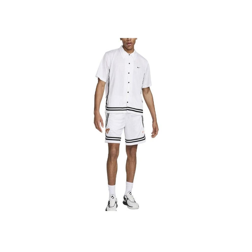 Nike Dna Crossover Dri-Fit Comfort Basketball Pants Men Bottoms White FN2883-100