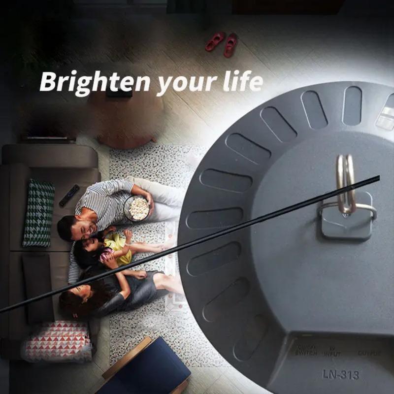 Camping Light Tent Light 200W Rechargeable LED Portable 6000mAh Flashlight Fishing Light Outdoor Work Maintenance Lighting