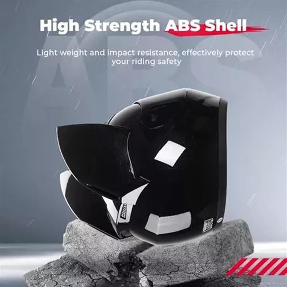 Motorcycle Helmet Cool Cat Ear Full Face Helmet Comfortable & Breathable for Men Women All Seasons