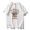 Export Tail Single Cut Label American Retro Short Sleeve T-shirt Men's Ins Fashion Brand All-Matching Pure Cotton Export Menswear Undershirt