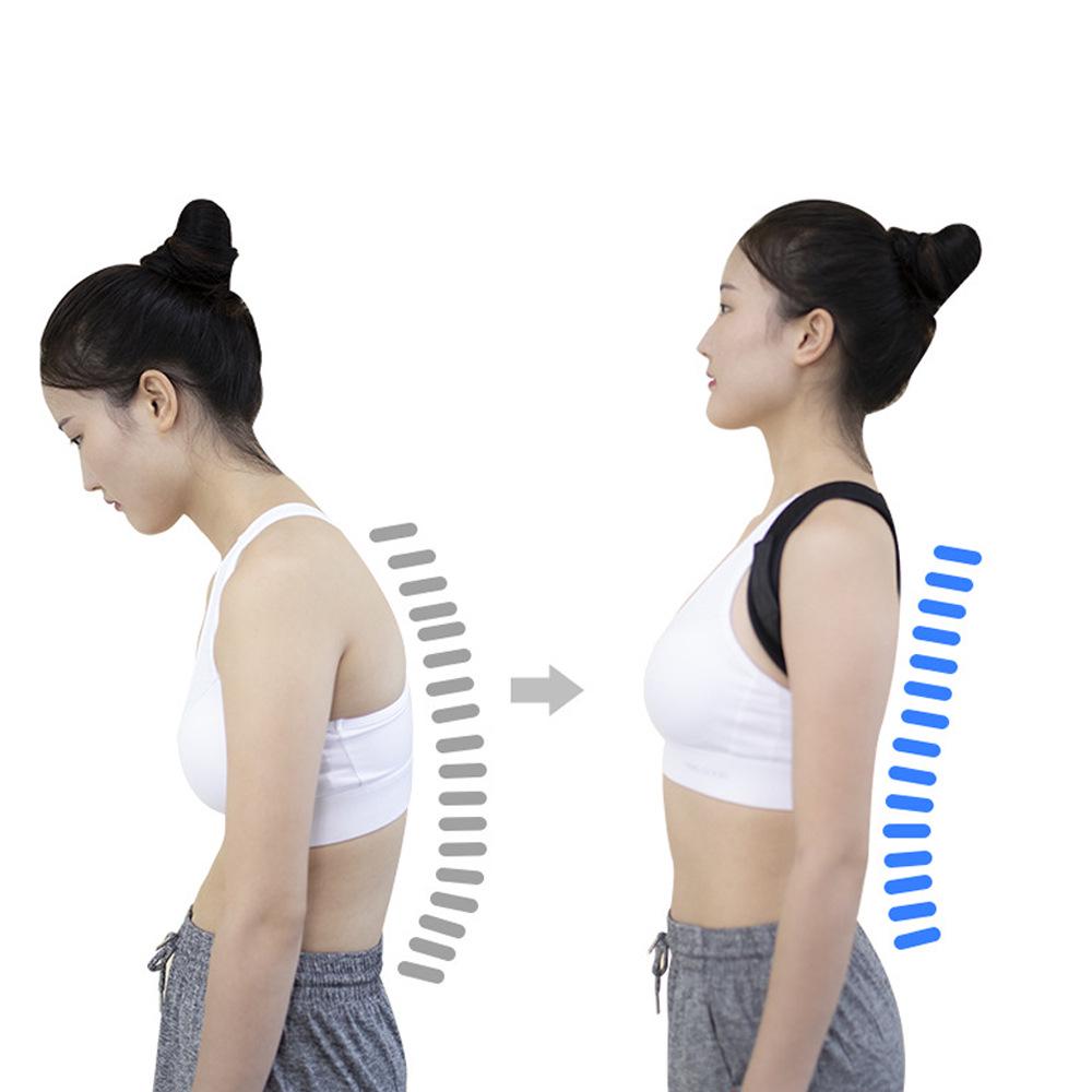 Humpback Posture Corrector Strap for Men and Women - Chest and Back Straightener, Shoulder Alignment, Spine Support.