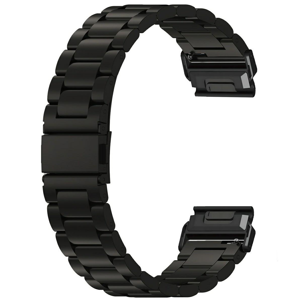

Watch Band for Garmin Fenix 8 43mm/Descent MK3 Titanium Alloy 3-Bead Wrist Strap, 20mm B
