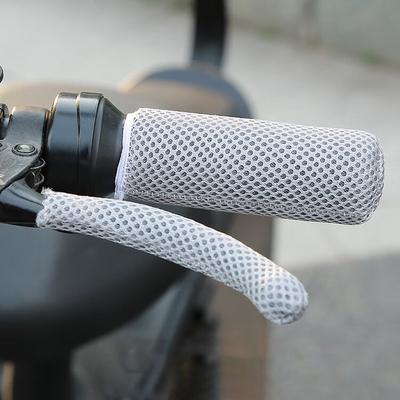 2 Pairs Four-season Universal Non-slip Sweat Motorbike Tricycle Handlebar Covers
