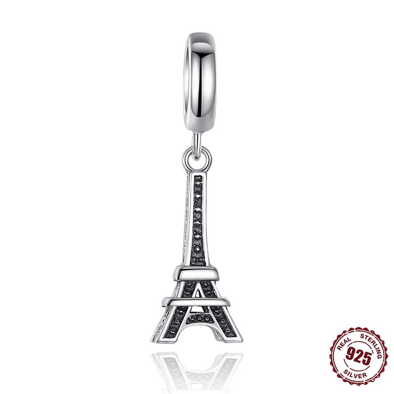 Panpoki 33 Style Copper Charms Travel Series Pendant Beads Fit Fine Bracelets & Bangles Diy Women Jewelry