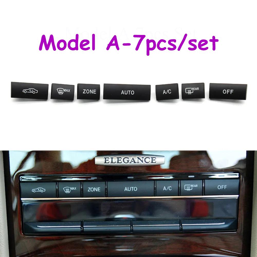 W212 W207 Armaturenbrett AC Heizung Klimaanlage Knopf Schalter Abdeckung Klima Temperaturregelung Kappen Für BENZ E-Klasse