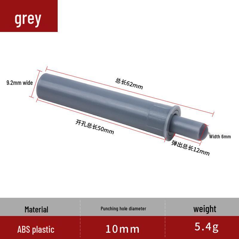 

ABS Plastic Silent Damper Sliding Door Buffer - Anti-Collision Rebound Door Stop