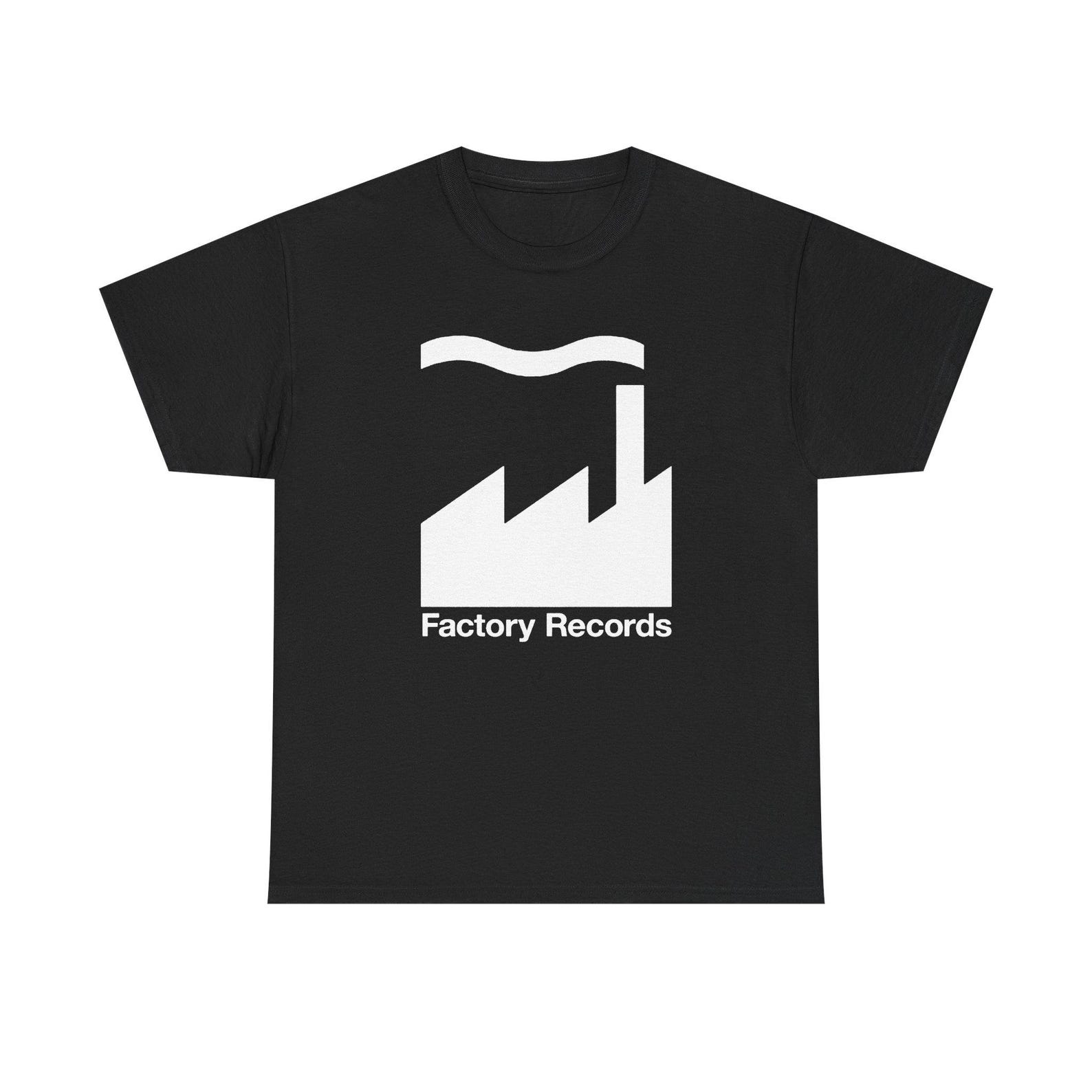 Factory Records Shirt Manchester Music Label Tee Post Punk New Wave Vintage Graphic T shirt Unisex Fan Gift S