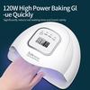 LED UV Nail Gel Curing Lamp 120W Light Nail Gel Polish Dryer  Machine