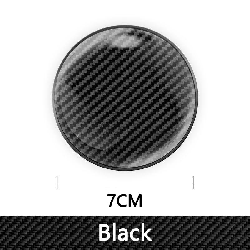 AGF3 For KIA GT Logo LINE K3 RIO NIRO CEED Accessory 2PCS High-Quality Car Anti-noise Coaster Mat Water Cup Pad Interior Accessories