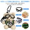 aninako Plush Keychain, Cute, with Camera and Flash, Fluffy Little Bear with Strap, Wallet, Backpack, Bag Accessory, Ornament, Anniversary, New Year,