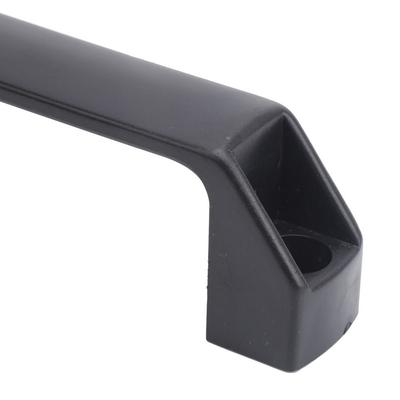 2 Pcs 150mm / 120mm Hole Centers Plastic Pull Handle / Grab Handle Nylon Black Nylon Industrial Handle Grip
