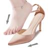 1Pair Self-adhesive Sandals Insoles Breathable Sweat-absorbent High-heeled Shoes Non-slip Stickers Seven-point Pads Soft Bottom