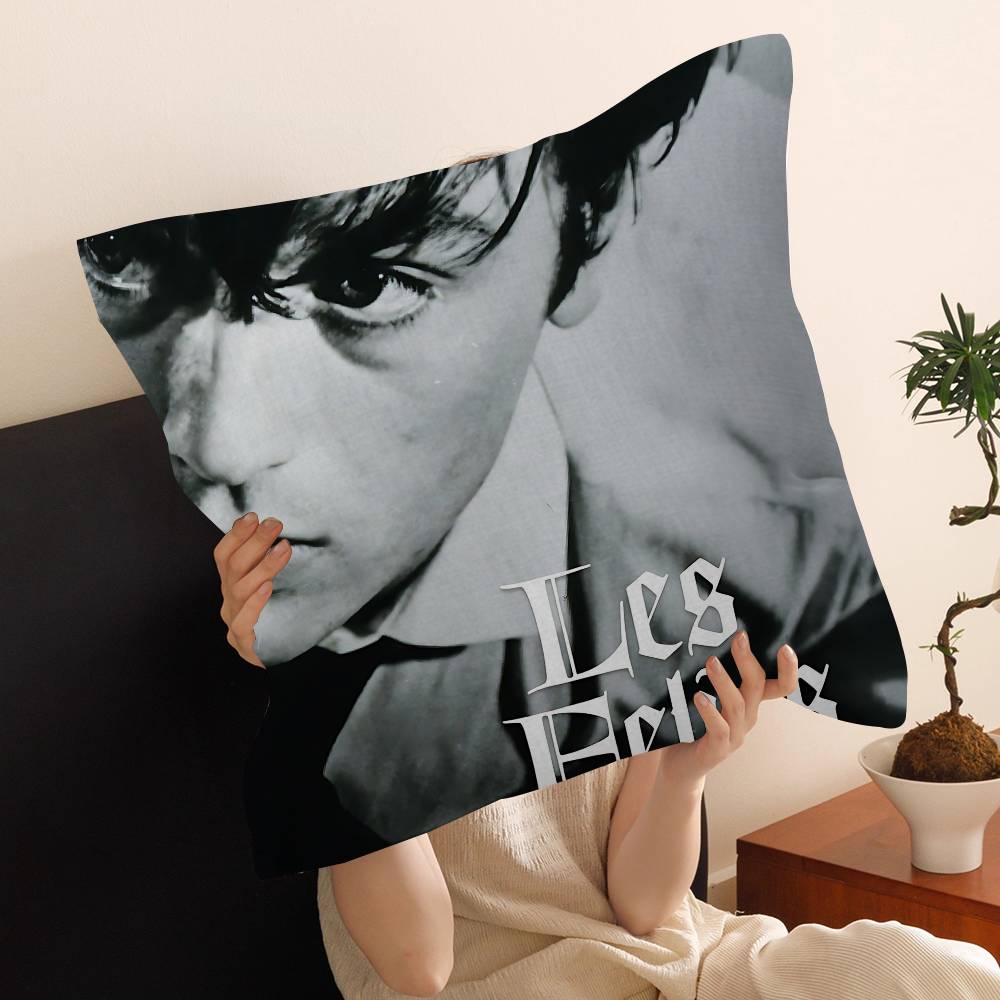 

Famous Movie Star Alain Delon Pillow Gift Home Office Decoration Bedroom Sofa Car Cushion Cover Case 45x45 30x30 cm