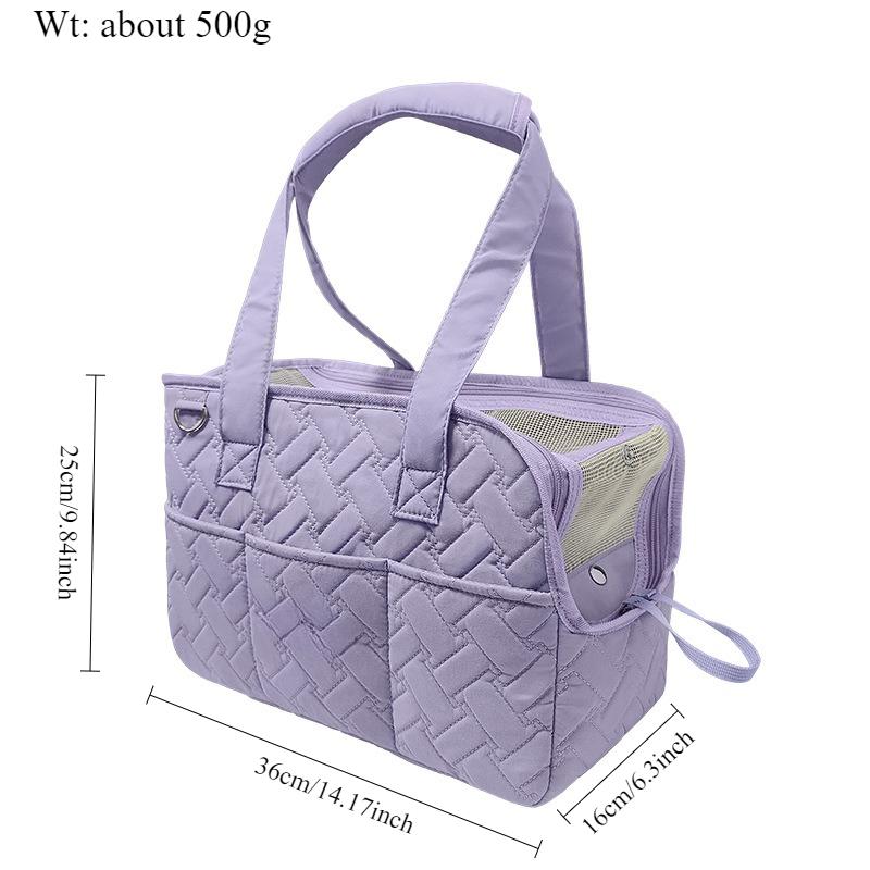 Breathable Adjustable Pet Carrier Bag Large Capacity Cat Dog Shoulder Sling Handbag Accessories