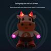 Adorable Singing and Dancing Cow Robot with Lights - Children's Electric Toy