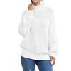 Pull tricoté pour femme, pull-over, tricot, femme, pull-over, confortable, hiver, automne, surdimensionné, décontracté