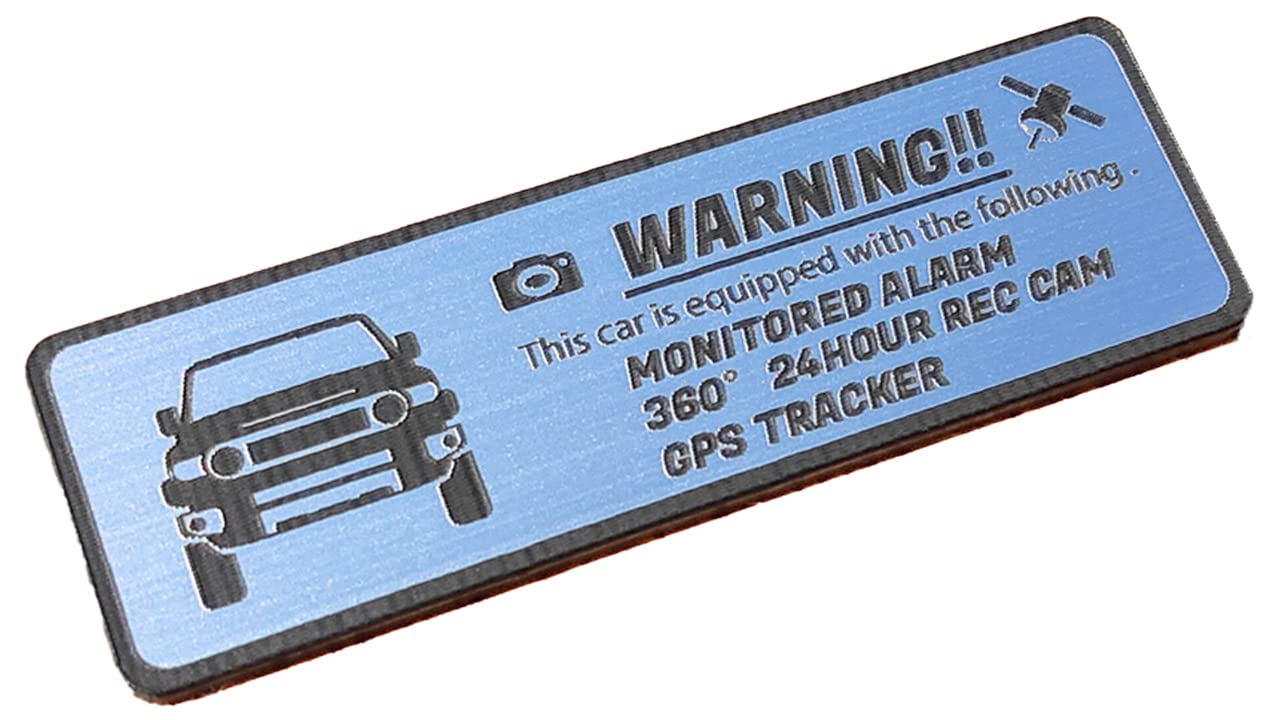 

Honami Works FJ Cruiser Эмблема безопасности FJ Cruiser Видеорегистратор для наблюдения GPS-трекер Наклейка Маленький размер 24 часа