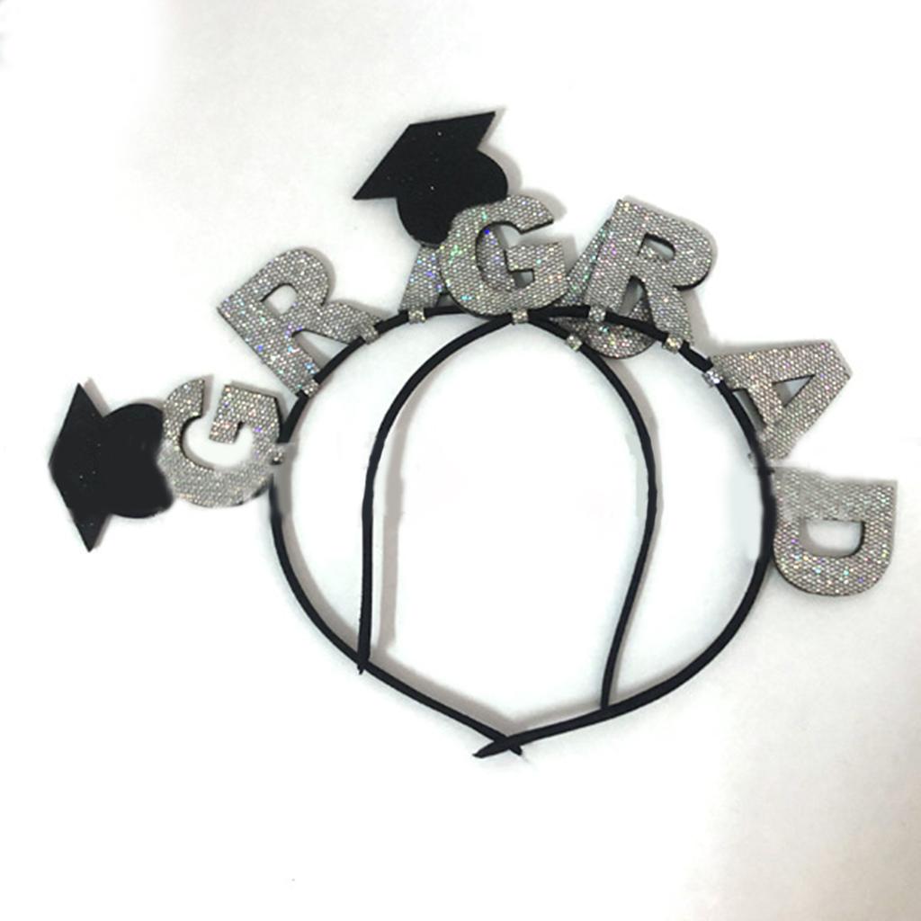 GRAD Hair Hoop for Graduation Hat for Graduation Ceremony Photo Props