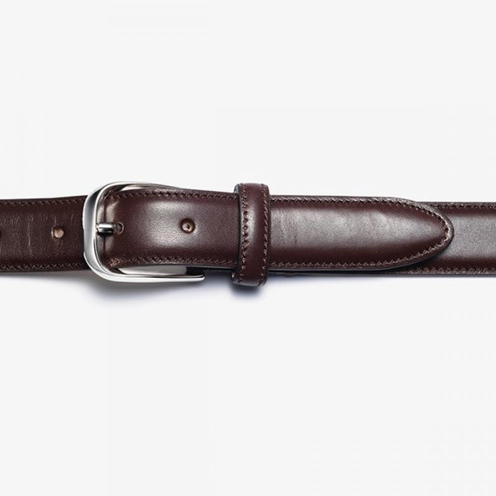 SF Market Arizona Calf Leather Belt T.moro