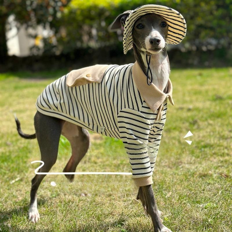 

Осенне-зимний кашемировый свитер для живота, одежда на четырех лапах, ткань мягкая и теплая, одежда для маленькой борзой, уиппета, бедлингтон-терьера Size 8 [15-17 kg]