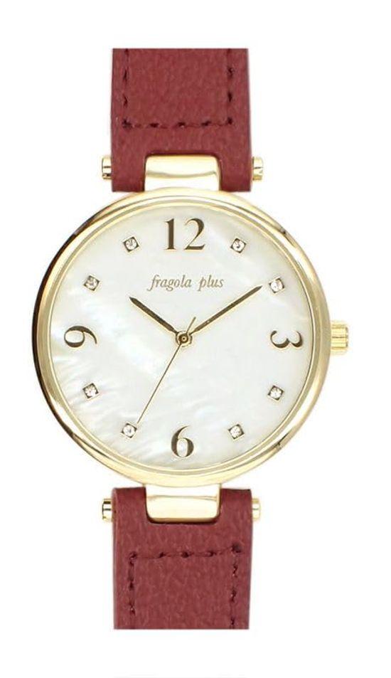 

[Follow] Watch Fragola Plus (Fragola Plus) Antibacterial Belt Watch E03720A-1 WIN Women s Red
