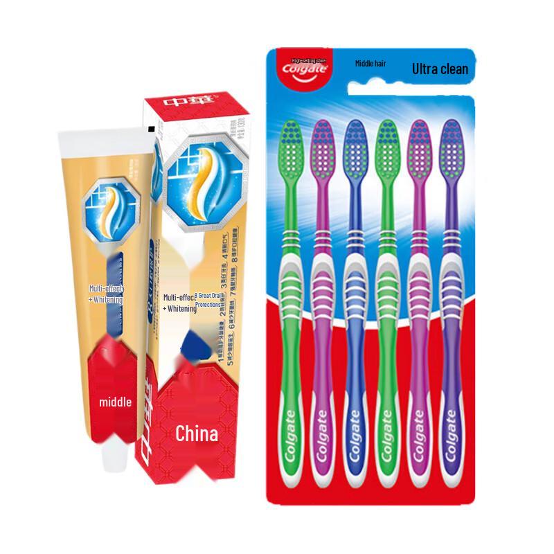 

Colgate Super Clean Toothbrush & Toothpaste Combo