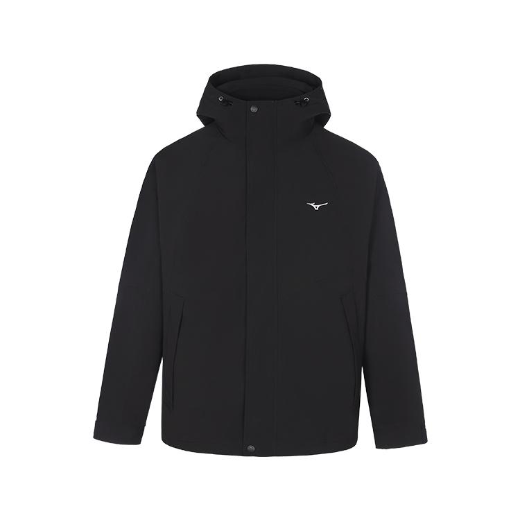 Mizuno ESSENTIAL Waterproof, Windproof, Abrasion Resistant, Thermal, Anti Static Windbreaker Jacket Unisex K2CE36D1 3XL