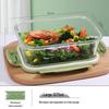 UOSO Microwave-Safe Glass Lunch Box