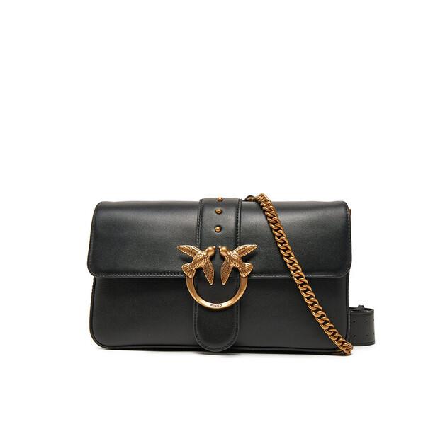 Bag PINKO Love One Classic Slouchy Fl PE 25 PLTT 104524 A0QO Black